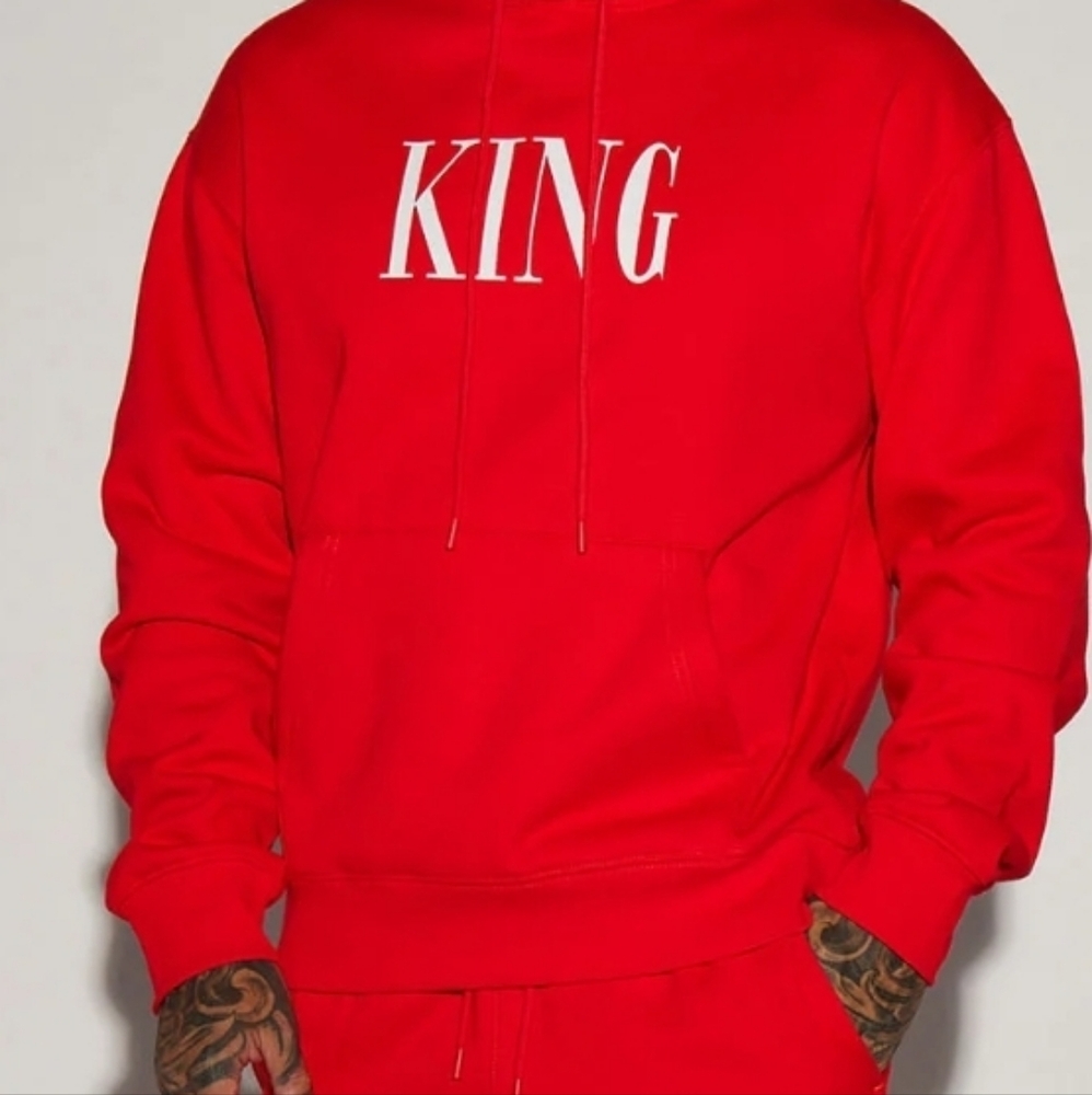 Fashion Nova Mens size L jogging suit
